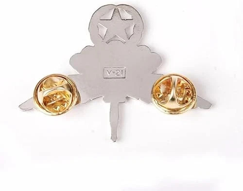 US Army FREE FALL JUMP WINGS MASTER BADGE CAP PIN INSIGNIA Silver gallery