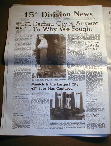 Coverage ofTHE HOLOCAUST in 15 WW II reprint Newspaper Headlines 1933-46 JUDAICA gallery