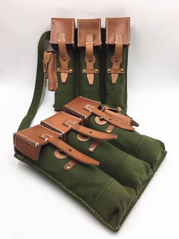 WW2 German MP44 Magazine Pouch Repro Tactical Purse Tool Bag Molle Men Rucksack