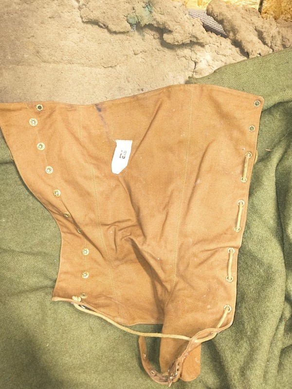 WW2 US M1938 2 Original Late 1930s DuxBak Leggings Gaiters gallery