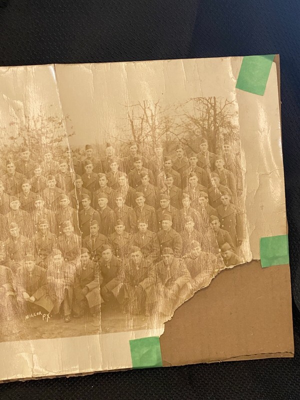 WWII Panaramic Photo US Army Dec 1942 Camp Robinson Ark Co B 58th TR BN  gallery
