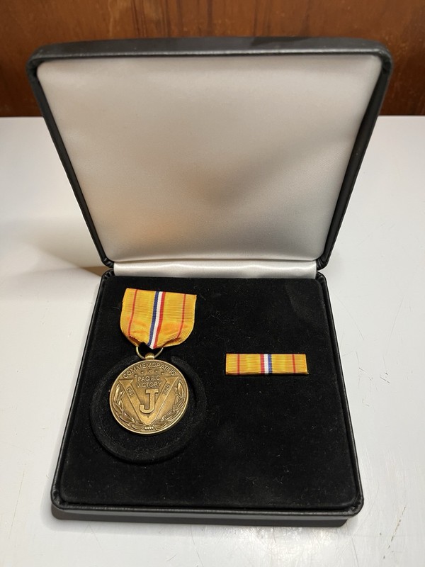 Vintage Pacific Victory Commemorative Medal set