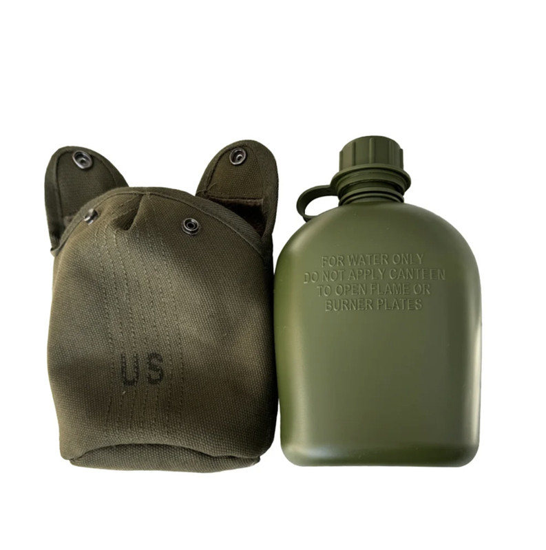 VIETNAM WAR US ARMY MILITARY 1961 CANTEEN AND COVER gallery