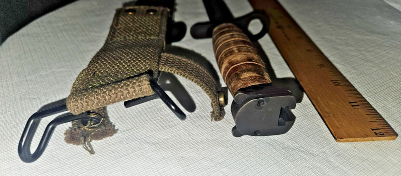 U.S. WWII Fighting Knife with Scabbard USMA8AI PWH gallery