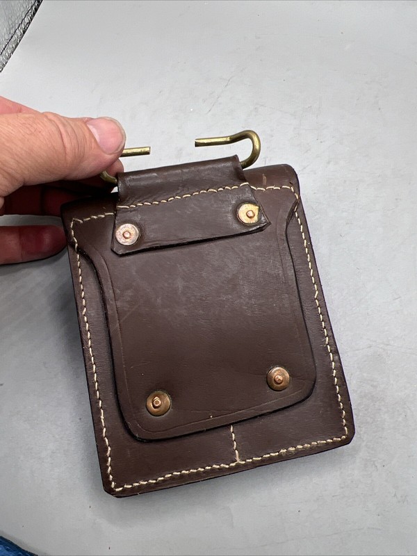 Replica post-WWII Era US Army M1923 Leather Magazine Pouch - BOYT 1946 gallery