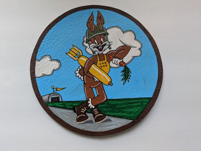 WW 2 324th Bomb Squadron "Memphis Belle" Leather Jacket Patch #2