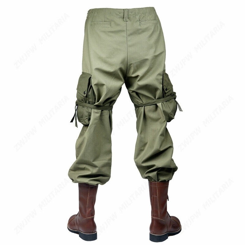 WW2 US MILITARY ARMY GREEN M43 PANTS TROUSERS 40R gallery