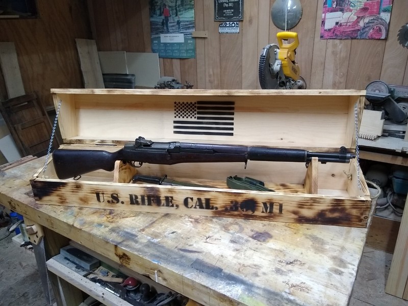 m1 Garand Storage  Display Case gallery