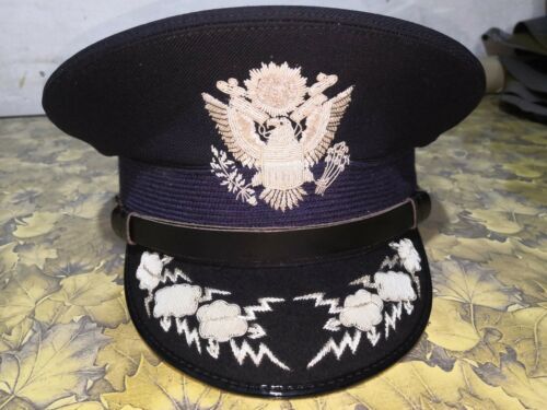 HAT CAP KEPI - CUSTOM USAF GENERAL OFFICER DIRECT BULLION - IMPERIAL CAP gallery