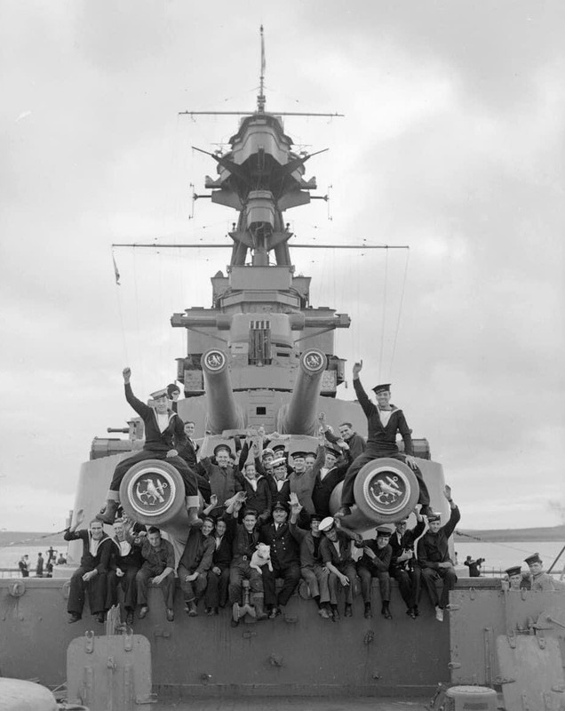 WW2 WWII Photo World War Two / British Royal Navy Battleship HMS Hood 1940