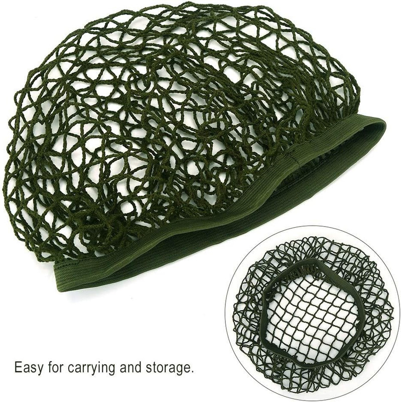Helmet Net Parts, Helmet Scrim Camouflage Net Cover Fit for M1 M35 M88 Helmet, G gallery