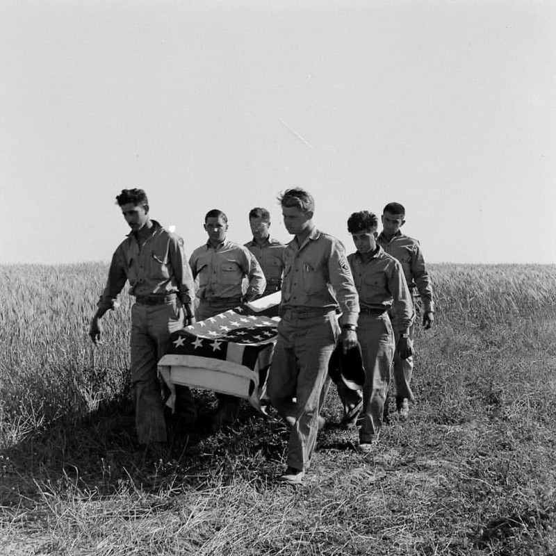 WW2 WWII Photo World War Two / USAAF Funeral Tunisia North Africa 1943 US Army