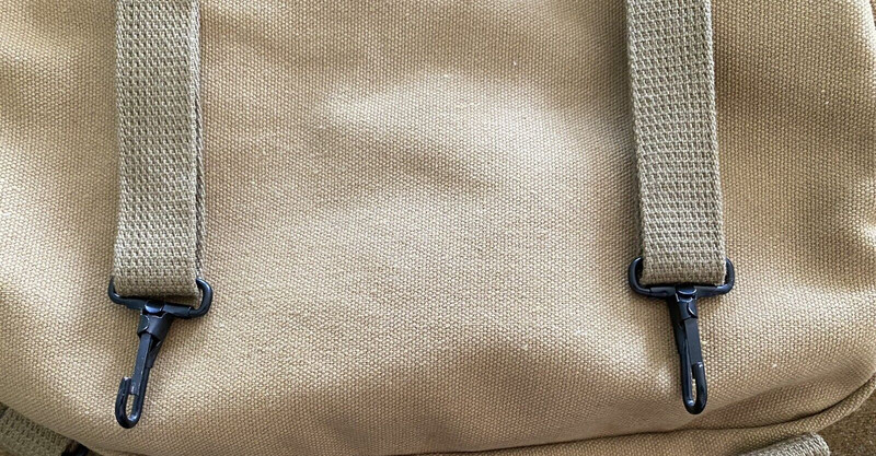 WWII Repro Khaki M1936 Musette Bag gallery
