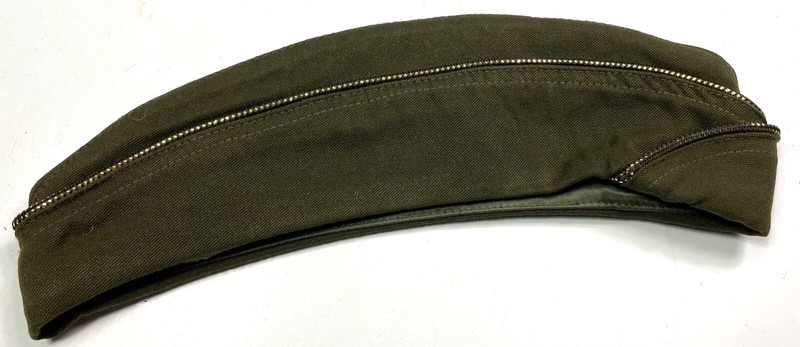 WWII US ARMY WOMEN'S FEMALE OFFICER PX CLASS A OVERSEAS CAP-SMALL