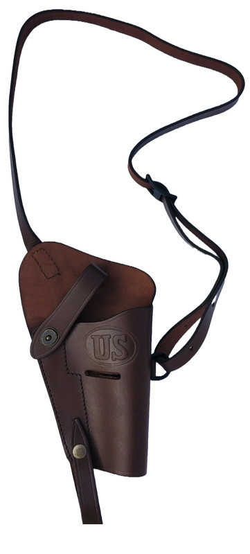 WWII US .45 Pistol M3 Shoulder Holster-Reddish Brown