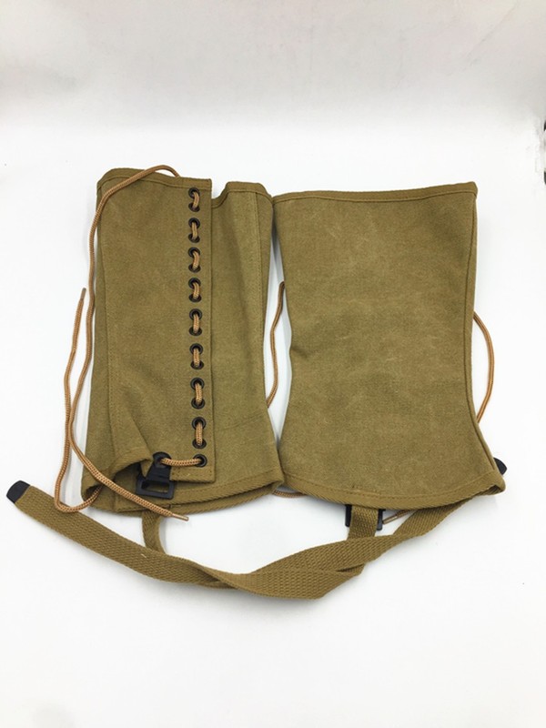 WW2 US ARMY U.S.M.C GAITERS MILITARY UNIFORM LEGGINGS PUTTE CANVAS SPATS gallery