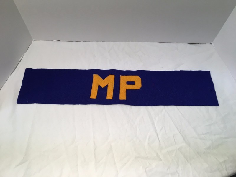 WWII AAF US Army Air Force MP Military Police Armband wool felt