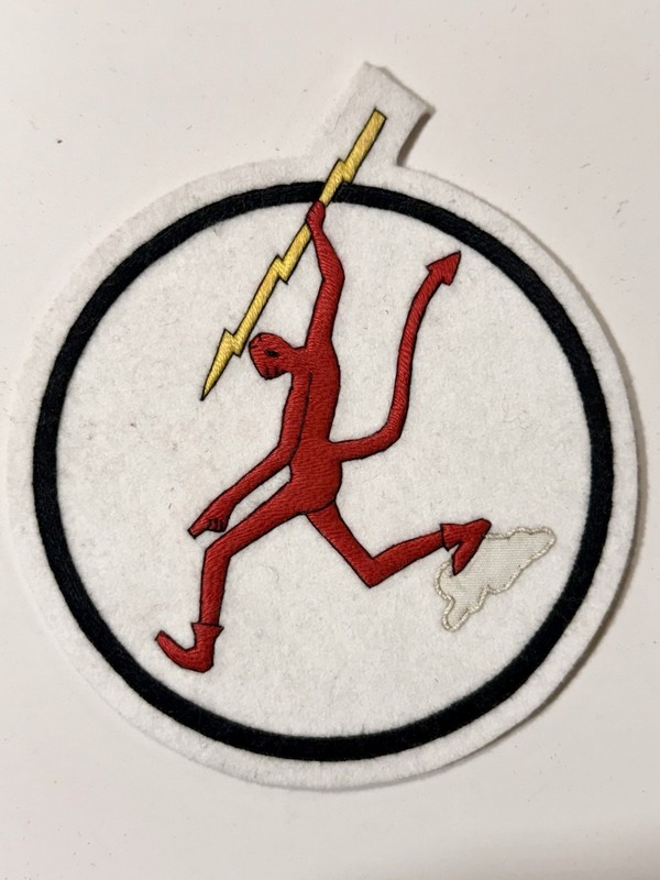 WWII USAAF 40th Fighter Interceptor Squadron (FIS) “The Red Devils” Repro Patch
