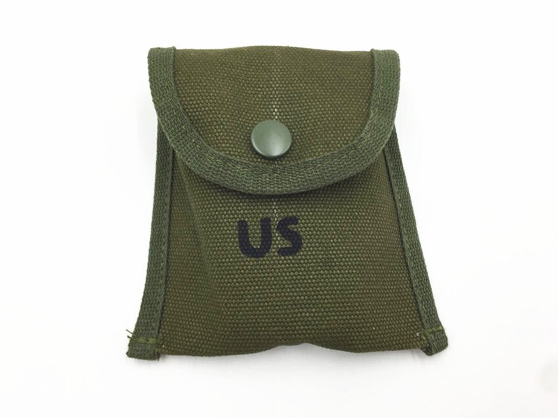 Vietnam War us M1956 COMPASS BAG CANVAS FIRST AID KIT POUCH