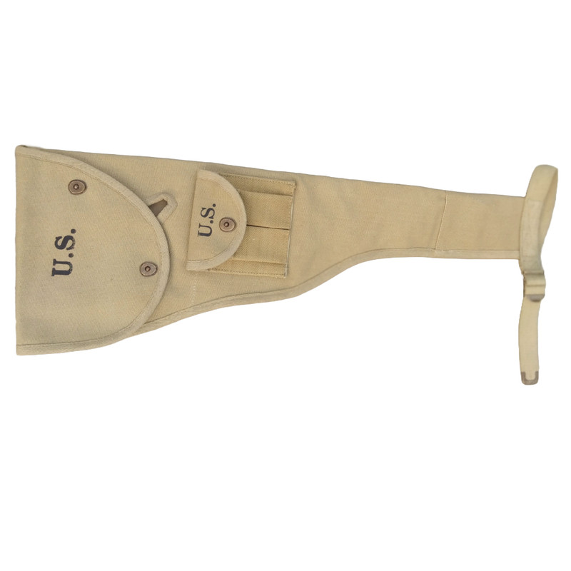 Paratrooper Canvas Jump Case For The M1 Carbine with Magazine Pouch Marked SEMS gallery
