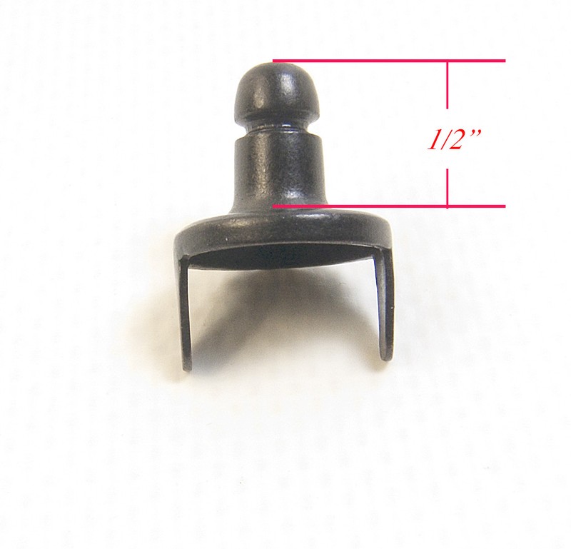 Lift The Dot Stud & Socket w/ Backing Plate, Black Oxide, 1Pc, Ships from USA! gallery
