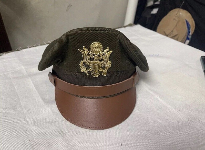 US American USAAF Army Military General Officers Crusher Visor Hat Cap