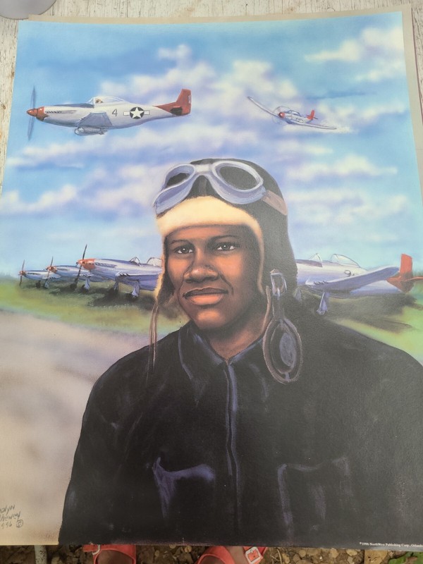 1996 Northwest Publishing Print Tuskegee Airmen 16x20 gallery