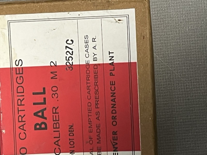 REPRO WW2 US Paratrooper Airborne Ammo Box chocolateratio. Wax Box EMPTY gallery
