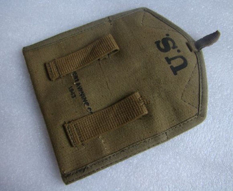 1PCS WWII WW2 US ARMY USMC FIRST AID 1943 CANVAS AMMO POUCH 1ST AID GEAR gallery