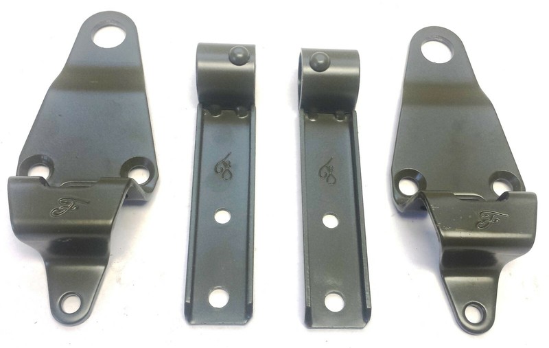 ford GPW ✅(A2744 A2745, A2754) Top Bow Body Bracket Hardware Set, F Marked, JMP