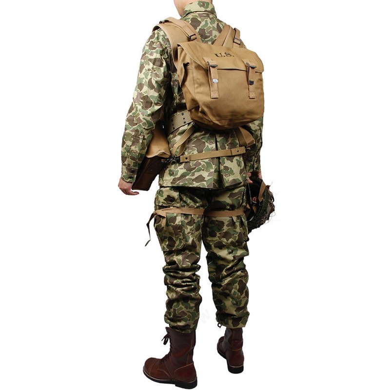 US Army Military ARMY M42 PACIFIC CAMOUFLAGE OTTON THE PACIFIC OCEAN PARATROOPER gallery