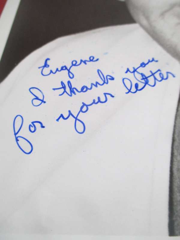 AUTHOR SIGNED / AUTOGRAPH INDEX CARD: COMEDIAN SHECKY GREENE, SPLASH, COMBAT! gallery