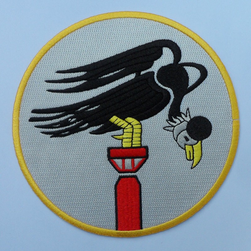 WWII US Air Force 547th Bomb Squadron 384th Bomb Group Embroidered Patch