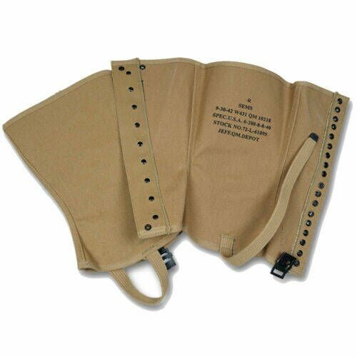 Pair Of WWII WW2 Us Military Army Leggings Or Puttee 3R gallery