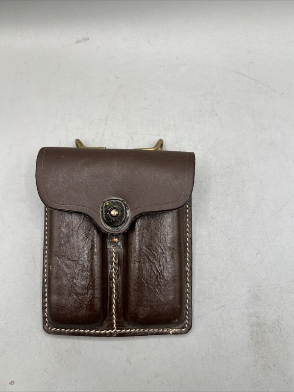 Replica post-WWII Era US Army M1923 Leather Magazine Pouch - BOYT 1946 gallery
