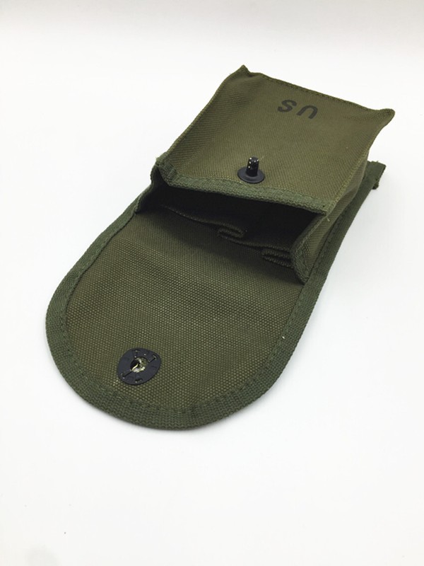Reproduction The Korean War US Army 30RD M14 CARBINE Army Green Canvas Pouch gallery