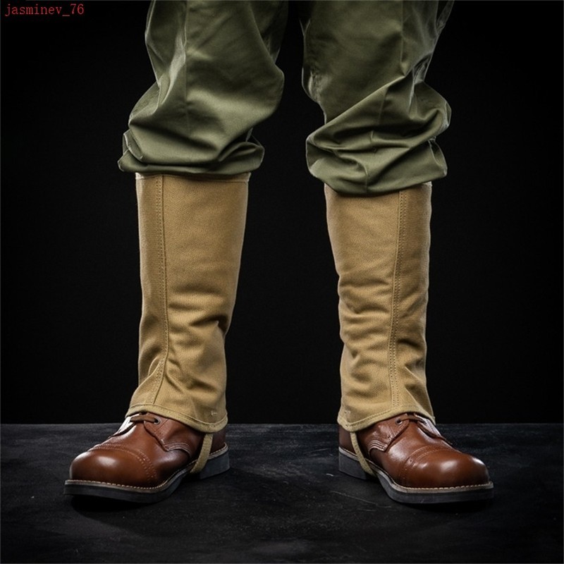 WWII US Army M1938 Canvas Leggings Leg Wrappings Puttee Outdoor Hunting Supplies gallery