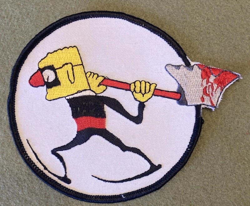 Modern tribute of WW2, 25th Bomb squadron, embroidered patch, NOS