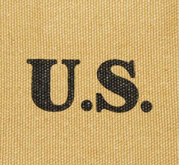 WWII WW2 US U.S. Army M1910 T-Handle Shovel Cover Khaki - US116 gallery