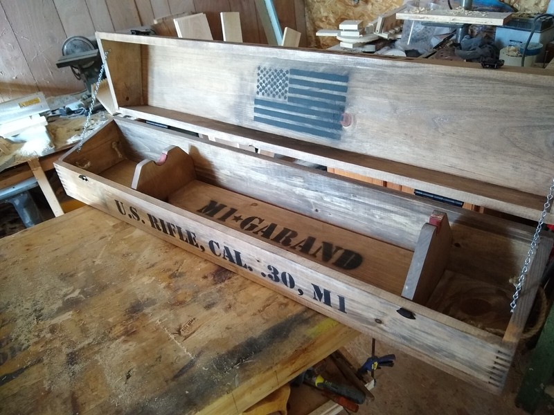 m1 Garand Storage  Display Case