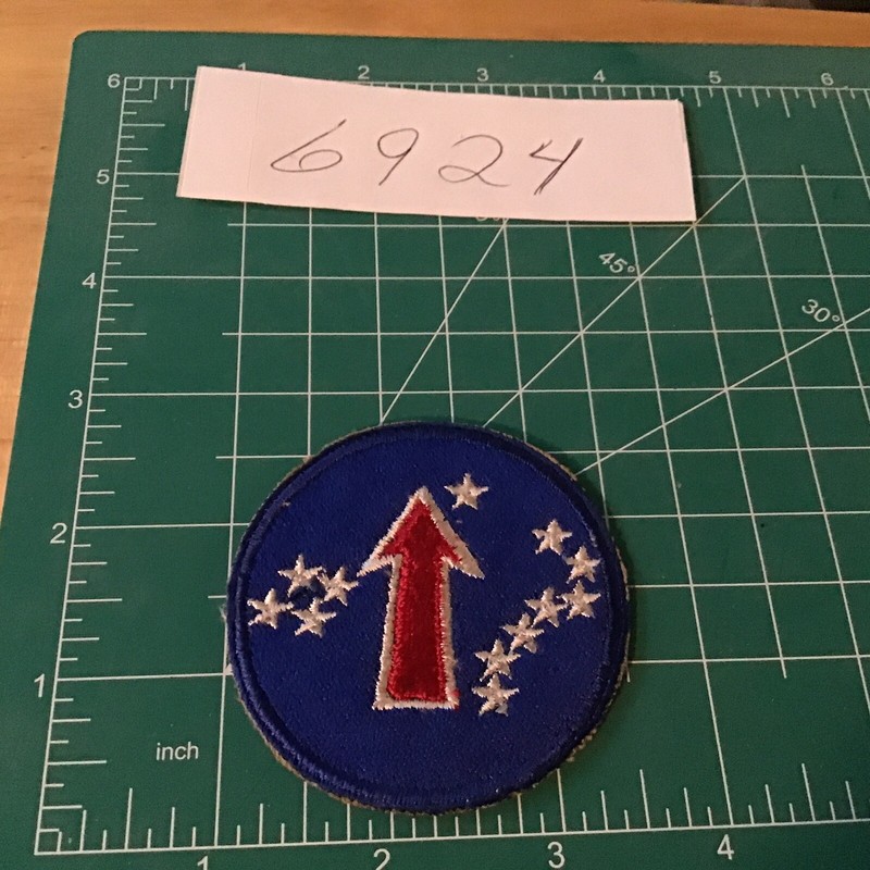 US Army Pacific USARPAC Insignia Arrow Stars Dipper Jacket Patch 2.5" PRE-OWNED gallery