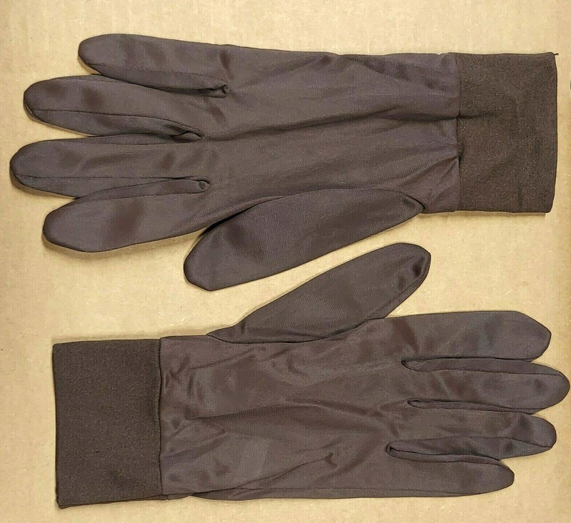 Reproduction WW2 US Army Air Force Pilots B3-A Brown Glove Liners Size Small
