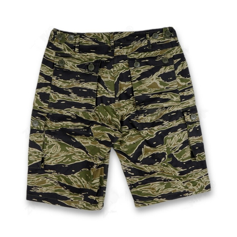 Vietnam US Army tiger pattern tiger spot camouflage TCU shorts twill cotton gallery