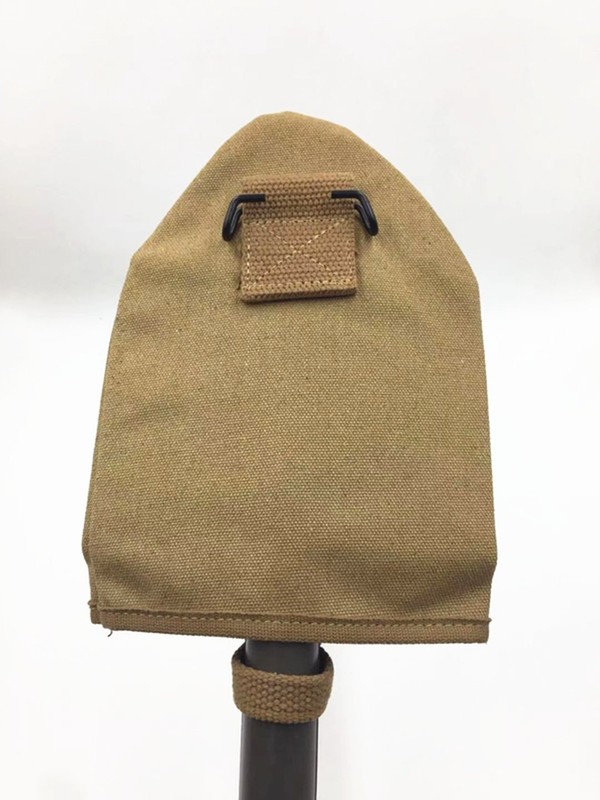 WW2 US ARMY USMC M1910 T-HANDLE SHOVEL Length 53cm With Khaki Cover gallery