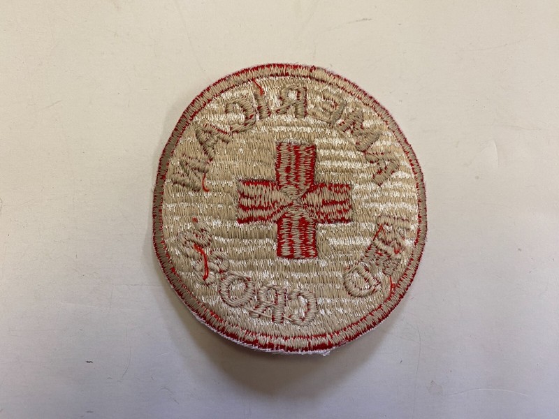 F0048 WW2 US Red Cross Patch IR45D gallery