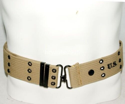 WW2 US ARMY M1936 SOLDIER FIELD EQUIPMENT X STRAP SUSPENDERS AND BELT SUIT gallery