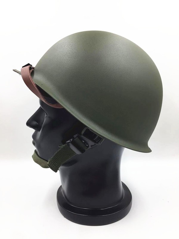 WW2 Replica US Paratrooper M1 Double layer Helmet Outdoor CS Survival Collection gallery