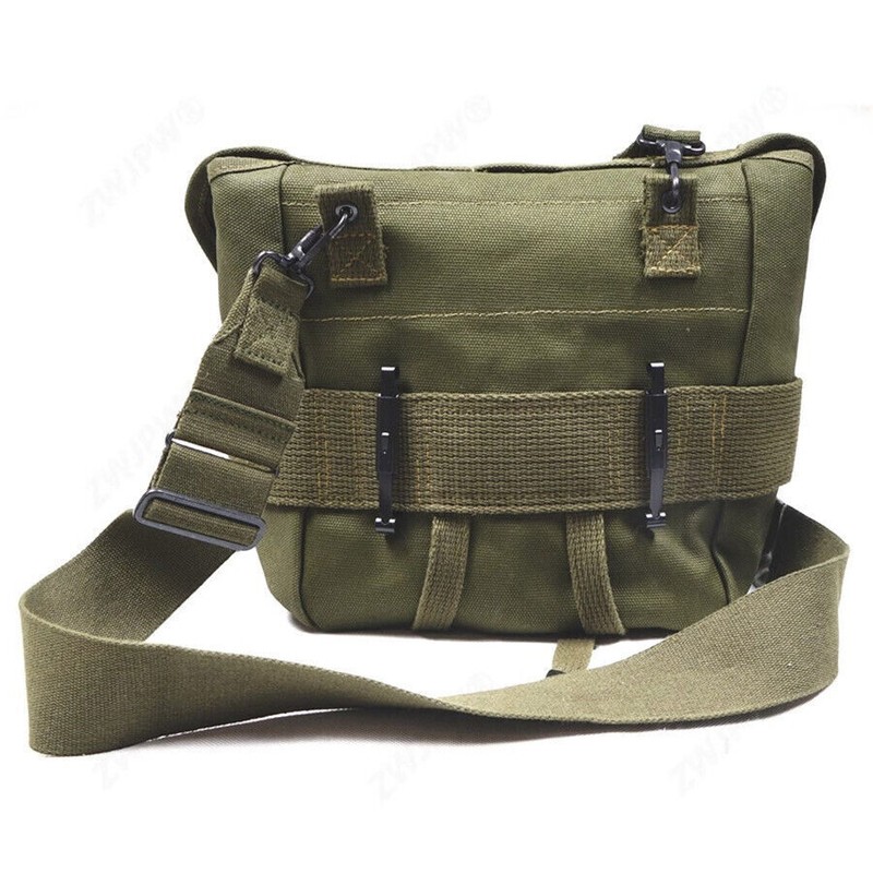 WW II Replica U.S. Vietnam War M1961 Butt-pack Canvas Bag Combat Pack Satchel--- gallery
