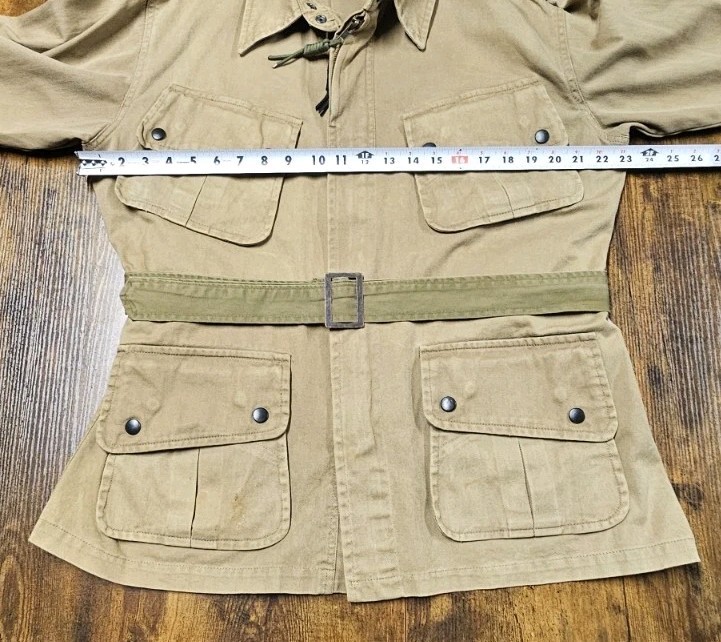 Avirex WWII US AIRBORNE PARATROOPER M1942 M42 80s Replica JUMP JACKET-Large gallery