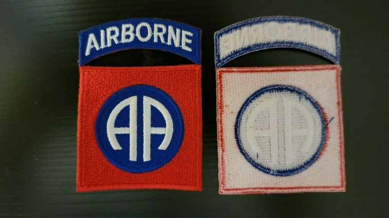 A0002 WW2 US Army 82nd Airborne Infantry Division patch iron on gallery